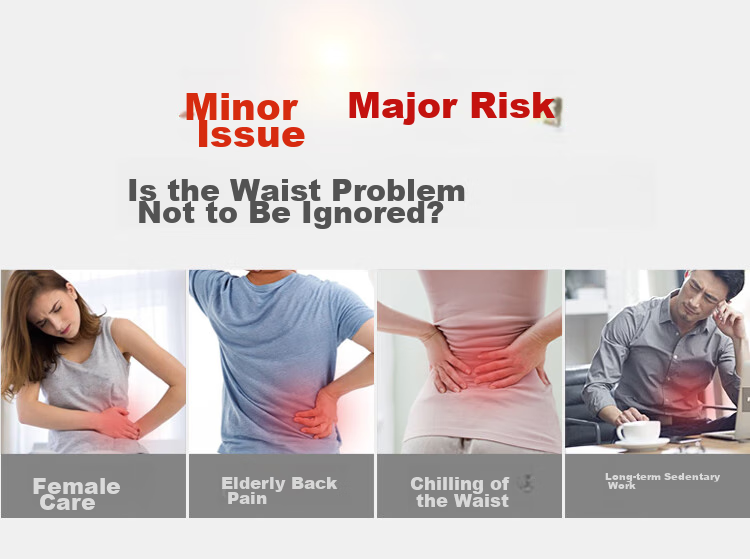 Bejirog Herbal Waist Support Belt for Herniated Disc, Summer Cold Prevention, Sleeping Aid, Unisex, XL Size 3