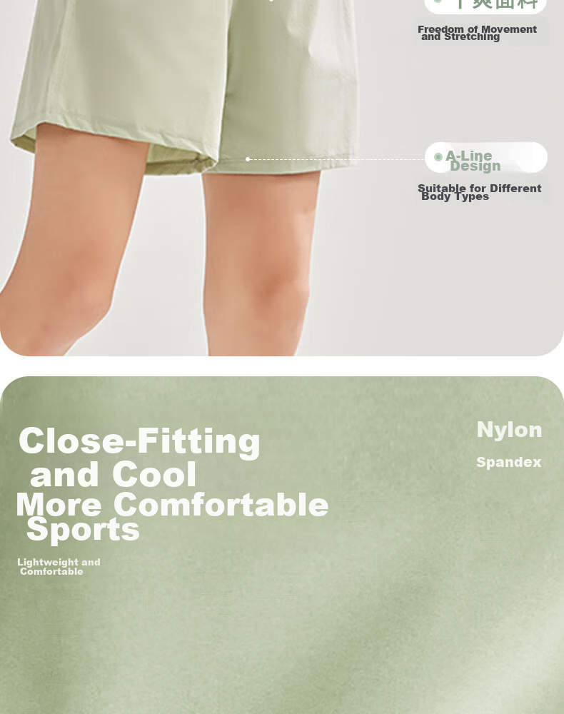 XUEXIMAN Yoga Shorts for Women, High-Waisted Tummy Control Five-Point Pants, Loose Breathable Quick-Dry Running Fitness Pilates Spring Summer 3