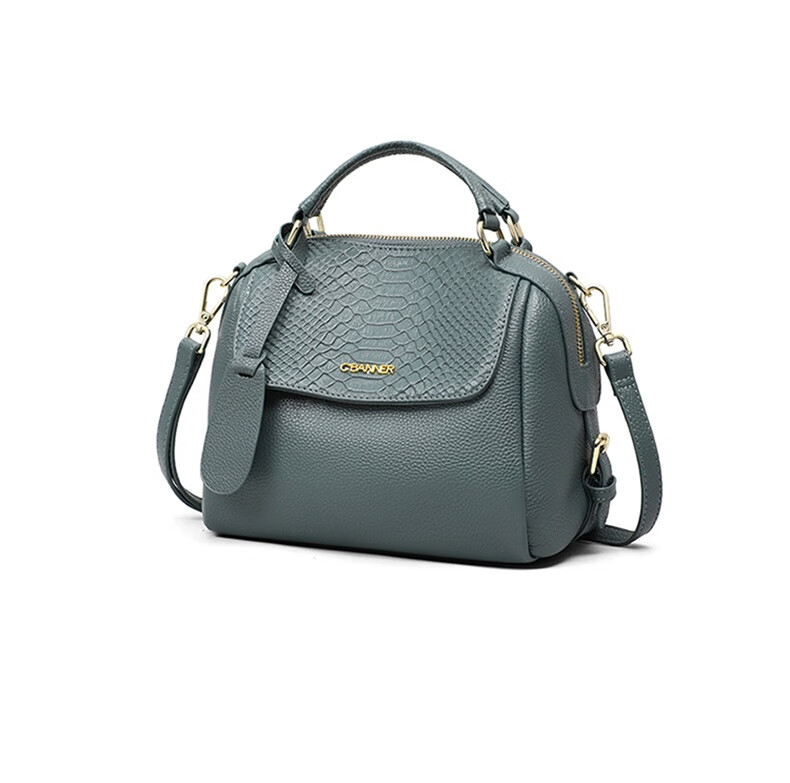 C.BANNER Leather Handbag, Women's Bag with Large Capacity, Tote Bag for Mothers, Crossbody Light Luxury Birthday Mother's Day Gift, Practical Present for Mom 11
