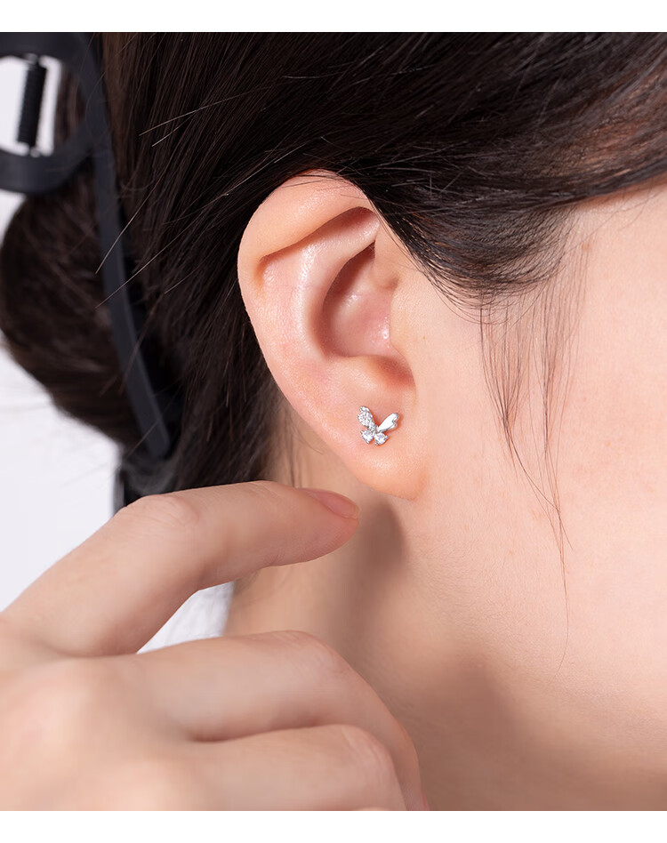 Clect Three-Piece Earrings Set for Women, Fashionable And Elegant Ear Jewelry Set, Versatile Light Luxury Fashion Birthday Gift for Girlfriend 7