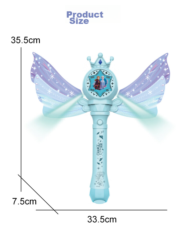 Disney Frozen Electric Bubble Machine Colorful Bubbles Kids Toy Birthday Gift 9
