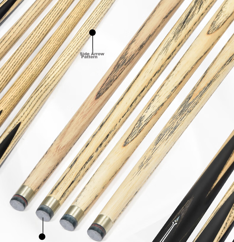 Aomi Haishen 1 Pool Cue, Black 8 Snooker Cue Set, Black Eight Small Tip, 16 Colorful Black Eight Cue, Snooker Billiard Cue 15