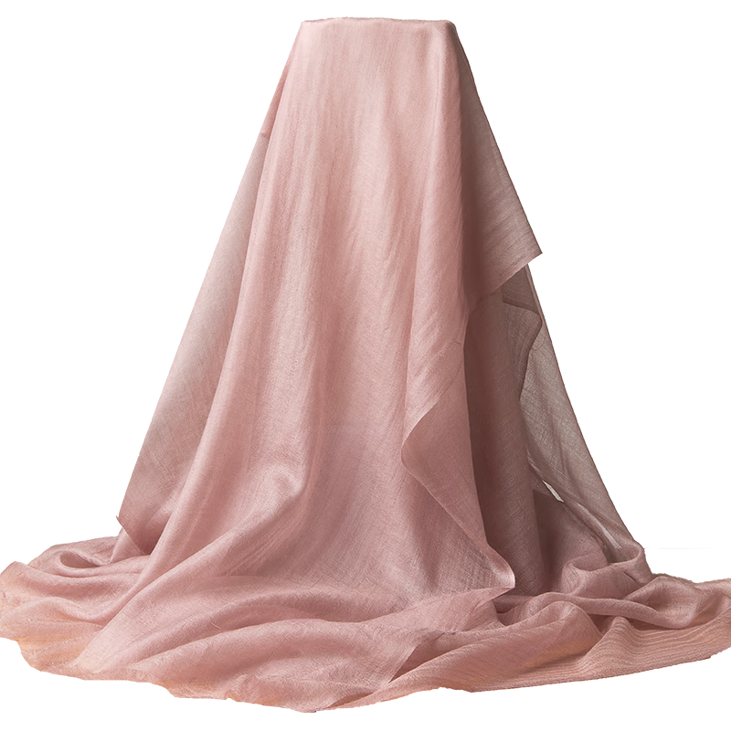 Zhijinlou Thin 100% Cashmere Scarf, Skin-Friendly Comfortable Fashionable Gift Shawl, Solid Color Simple Versatile Neck Wrap Birthday Present