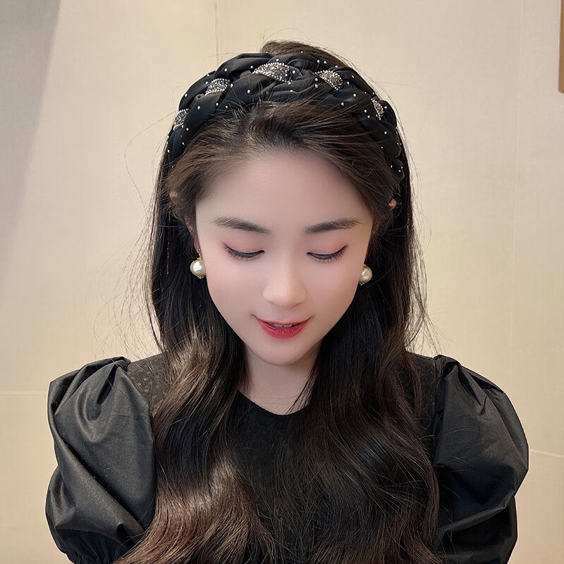 Royal Code Wide Headband for Women New Elegant Stylish High Crown Hairband Non-Tight Hair Accessory 6