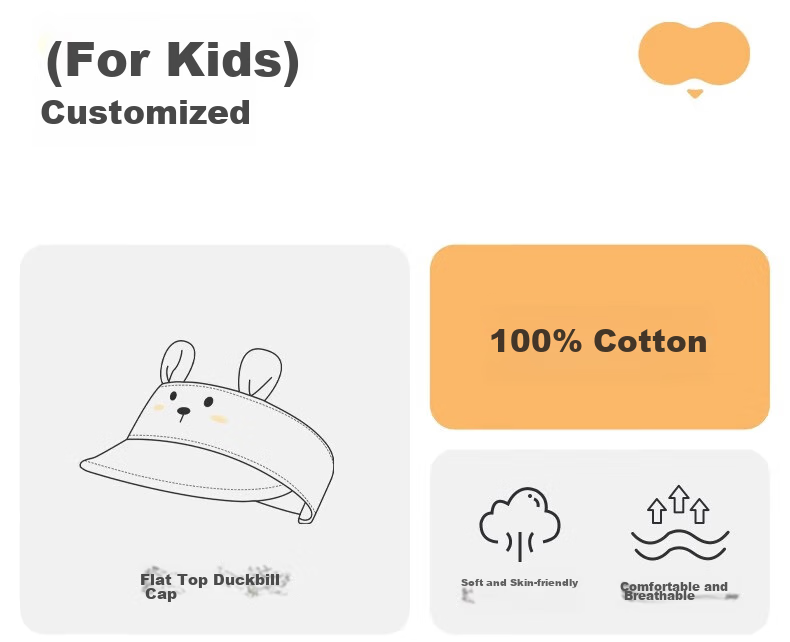 Niduoxiong Children's Sun Protection Hat, Visor Cap for Boys And Girls, Breathable Baby Hat, Sun Hat, UV Protectio 11