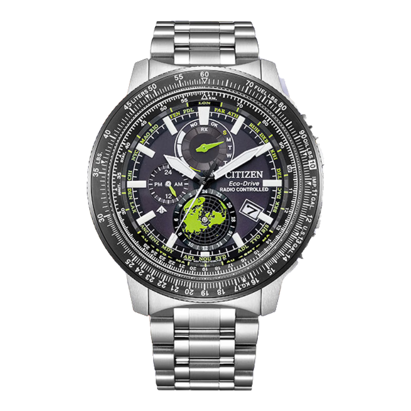 CITIZEN Watch, Men's Japanese-Korean PROMASTER Series, Eco-Drive, Radio-Controlled, Water-Resistant, Gift-Giving, BY3006-53E
