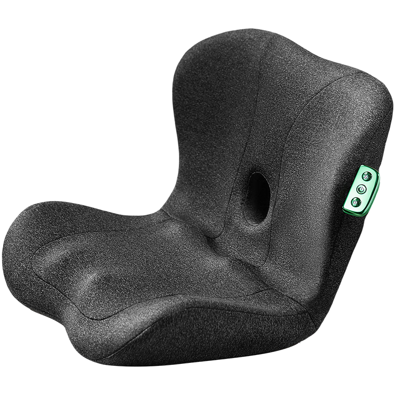 Medisana German Waist And Buttocks Massager, Lumbar And Back Hot Compress, Waist And Buttocks Massage Cushion, Office Chair Pad for Long Sitting, MB201