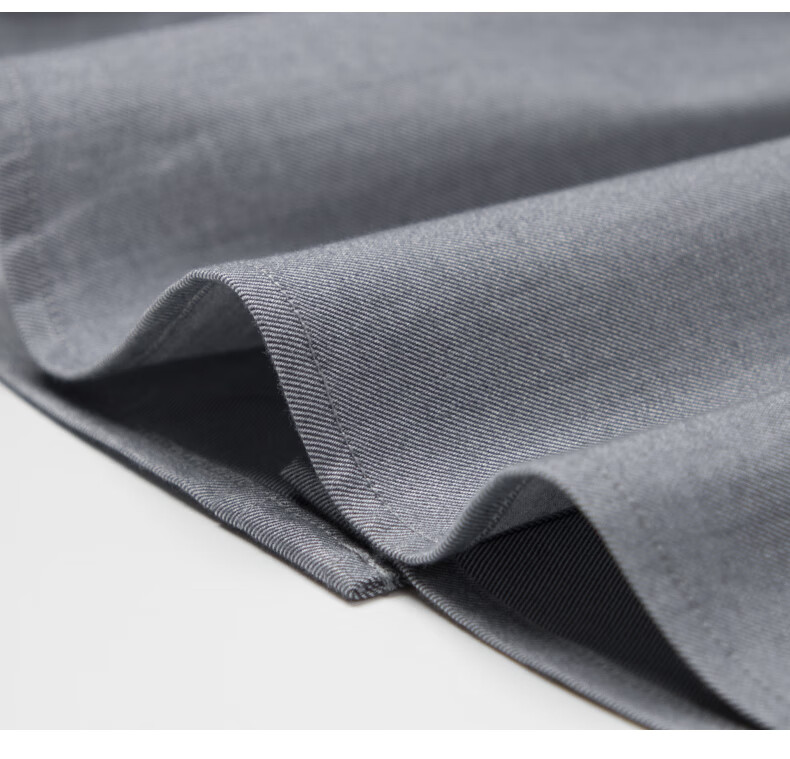 BLACKMONDAY Premium Pure Cotton Shirt for Men, Short-Sleeved Summer All-Cotton Versatile Casual Flannel Business Wrinkle-Free Dress Shirt 16