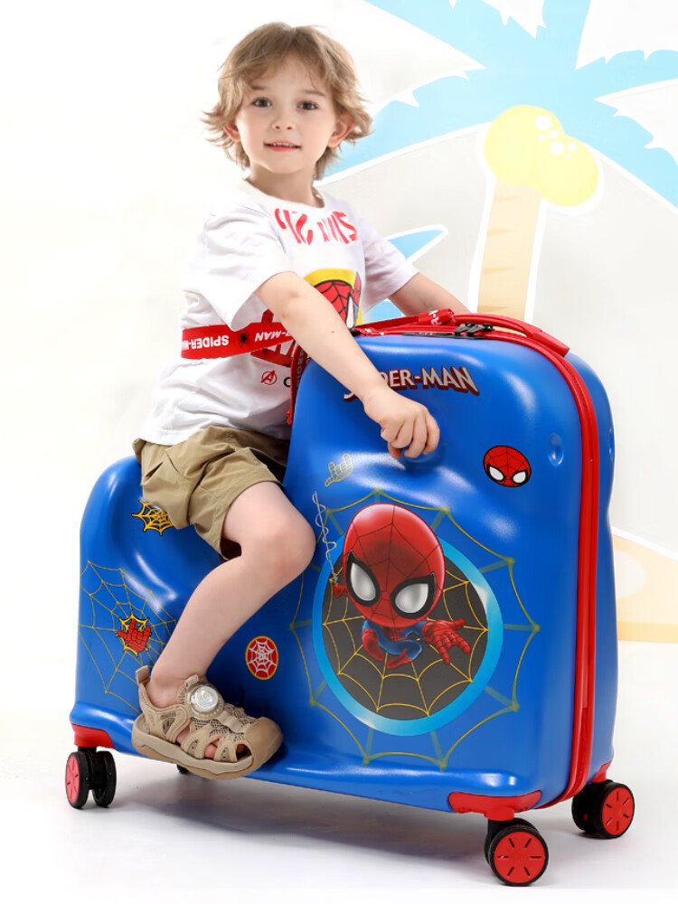 Mesuca X Disney Luggage, Student Bike And Seat, 24-Inch Large Capacity Check-In Suitcase, Travel Case, Cycling Box, for Boys 4