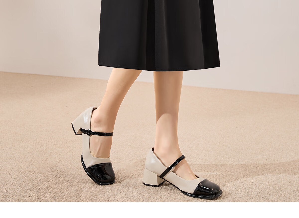 Chushen Spring And Autumn Midi Skirt for Women, Professional Commute OL Style, Black Mid-Length Draping High-Waist A-Line Flared Skirt S13JB2806 20