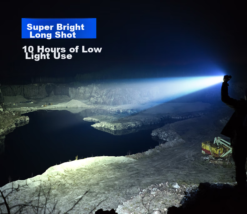 PHILIPS Flashlight, High Brightness, Wide Angle, Long-Range, Ultra-Bright, Portable Handheld Searchlight, Camping Patrol Emergency Light SFL3101 5