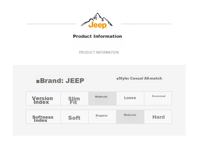 JEEP Men's Autumn Winter Sweater Round Neck Knitwear Comfortable Warm Versatile Top Dark Gray 2XL 11