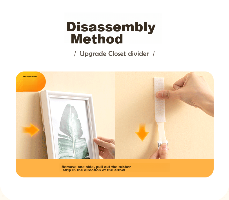 Taili Magic Hook Frameless Photo Hanging System, No Nails Required, Detachable, No Drilling Needed, Large Size, 5 Sets for Photo Wall 9