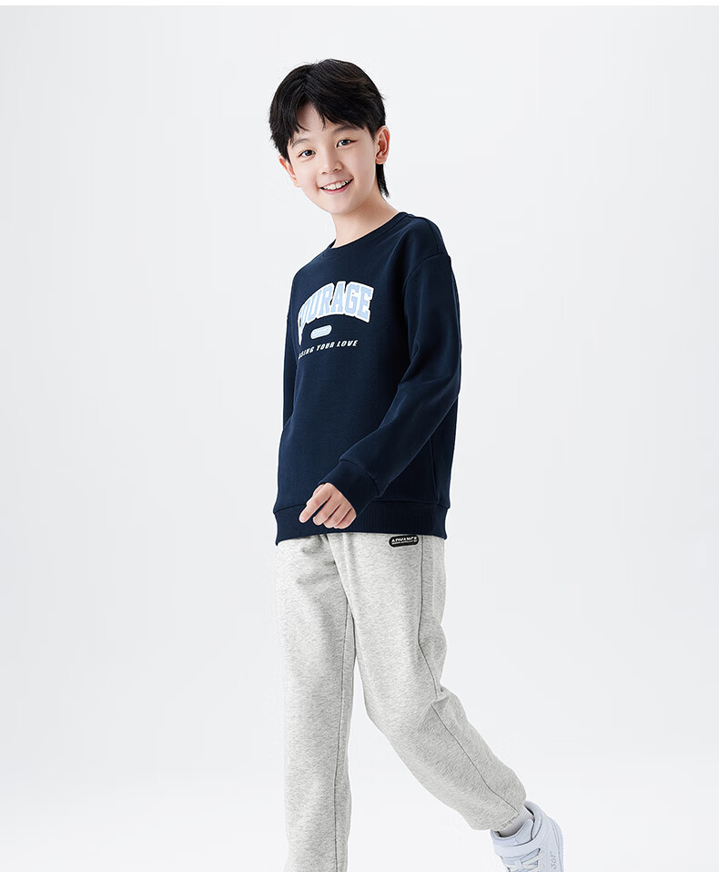 361° Children's Clothing, Kids' Outfit Set for Spring And Autumn 2025, Boys And Girls Ages 3-14 Sports Suit, Gray, Size 110 17