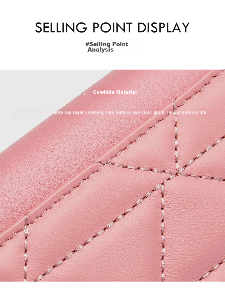 Pierre Cardin Handbag, Holiday Birthday Gift for Women, Top-Grain Leather Bag, Ladies Wallet, Multi-Card Holder Bag 5