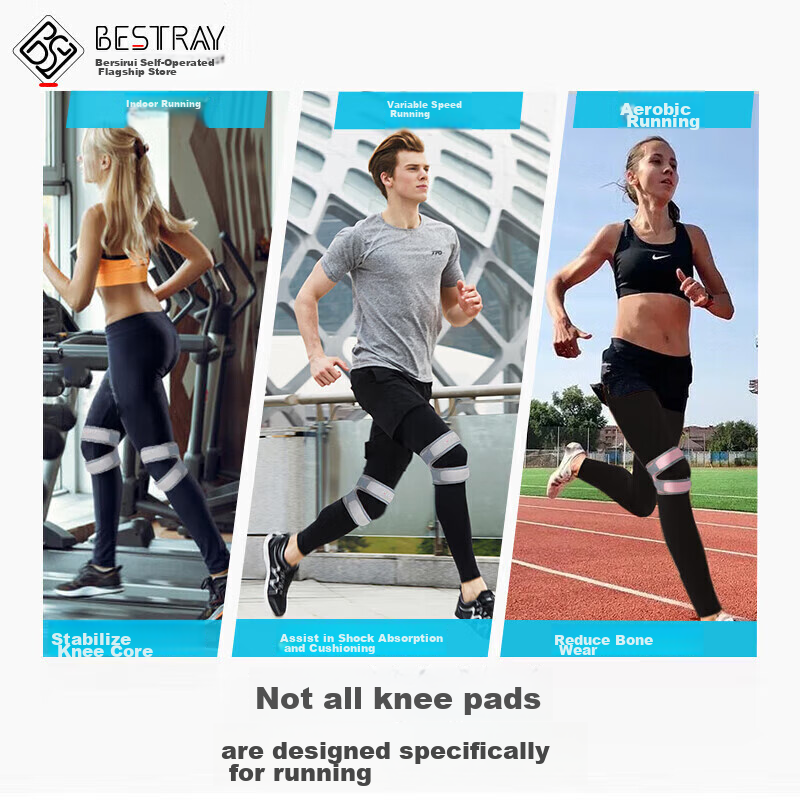 Bestray Patellar Strap Knee Brace, Professional Grade, for Men And Women, Sports Knee Support, Badminton Running Ice Knee Strap, Joint Protection Band