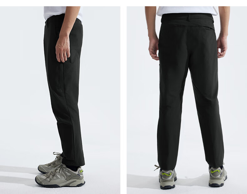 The North Face Men's Water-Repellent Long Pants, Comfortable Casual Outdoor Hiking 8AZ4, Black/JK3, Size 32 8