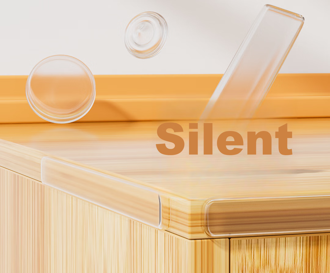 Silicone Anti-Collision Sticker, Transparent Silicone Anti-Collision Particles Door Handle Anti-Collision Pad Anti-Collision Door Gadget Anti-Bump Silicone Protective Strip, Flat Φ12mm*4mm 2