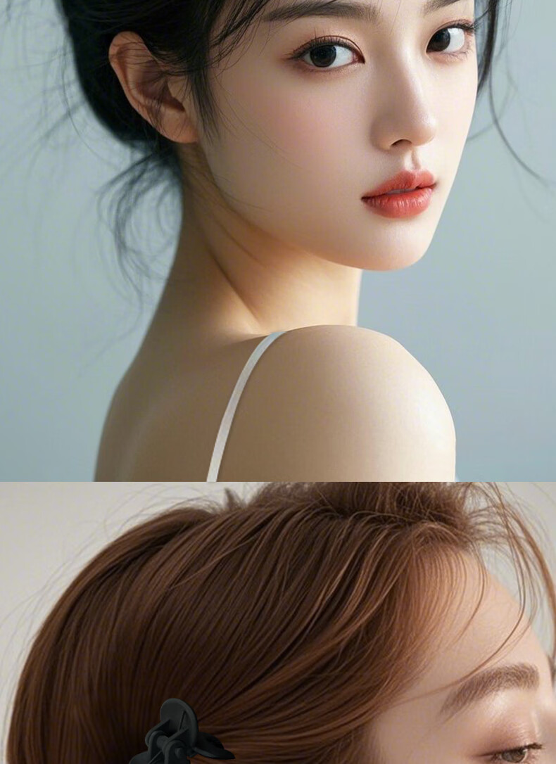 Jianyingshu High Ponytail Hair Clip 9-Piece Set Small Shark Clips for High Ponytail and Bun Hair Styling 6
