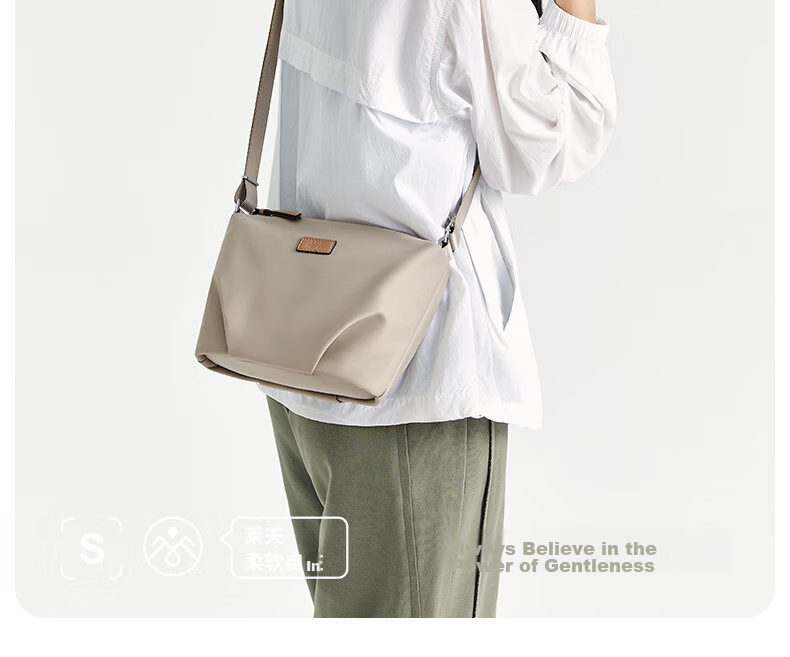 Laifu Lightweight Cloud Bag, Compact And Exquisite Canvas Crossbody Bag, Women's Handbag, Dumpling Bag, Birthday Gift 2