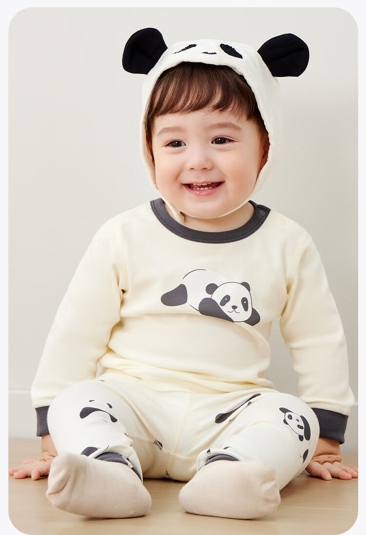 Minibala [Plant Core] Cotton Underwear Set for Boys And Girls, Baby Soft Base Layer 16