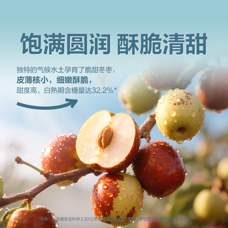 良品铺子良品如意枣脆冬枣香酥脆枣果干果脯休闲零食年货小吃35g