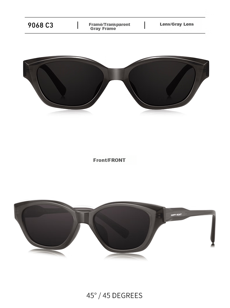 Chaersitaoxin GM-Style Anti-UV Sunglasses, UV Protection for Driving And Outdoor Activities, CJ9068 Meilade C4 4