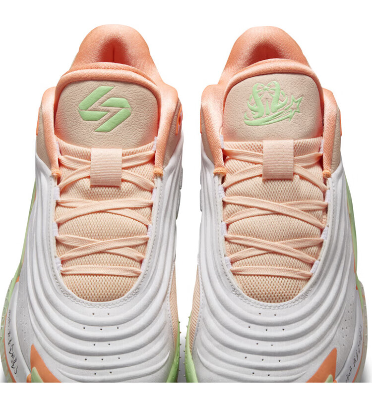 Jordan Men's Basketball Shoes, Jordan East 3rd Generation, LUKA 3 Performance Sneakers, FQ1285-101 Orange And White, Size 40 5