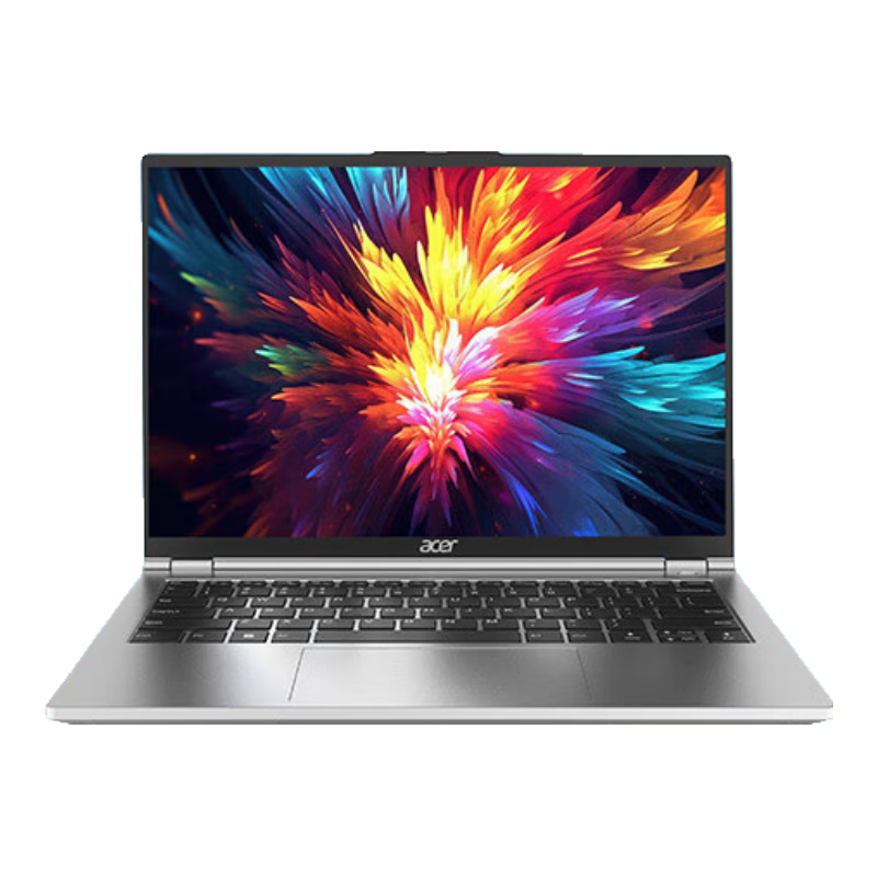 Acer Extraordinary Go Pro 14-Inch Thin And Light Laptop for Office Work And Students (Core C5-210H, 16GB RAM, 1TB Storage, 2.8K Display) Gray