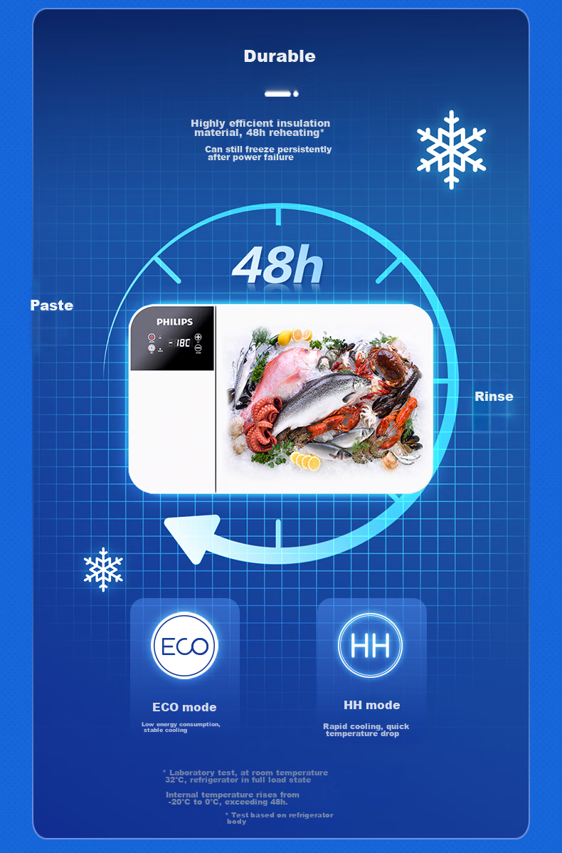 PHILIPS Car Compressor Refrigerator, Portable Fridge for Car And Home Use, Refrigeration And Freezing, TB5101, Outdoor And Home Appliance 11