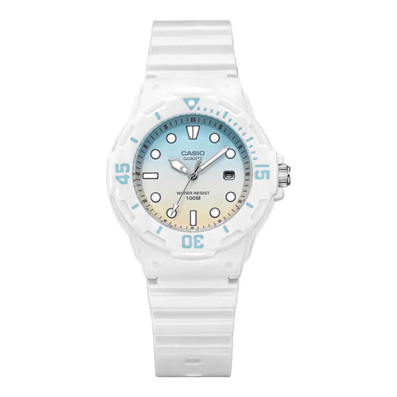 Casio Watch for Women Students, Exams, Children's Analog Watch with Luminous Hands, Sports Waterproof Quartz Watch for Men And Women, Model LRW-200H
