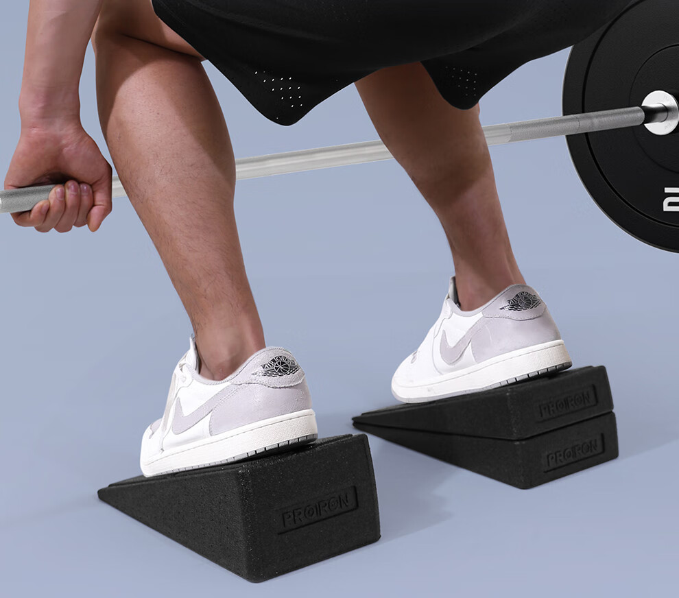 PROIRON Puli'ai Squat Pad, Weightlifting Deadlift Auxiliary Power Platform, Adjustable Calf Stretching Incline Board 2
