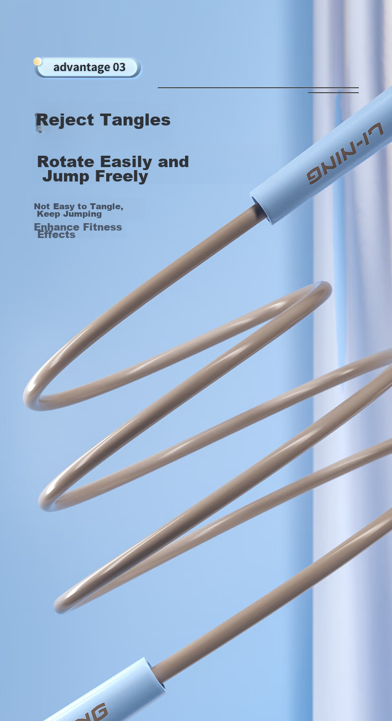 Li-Ning Jump Rope for Adults And Children, Speed Jumping Rope for Primary And Secondary School Students' Exams, Training, Professional Competitions, Sports, Weight Loss, Fitness Equipment, Skypoint 13