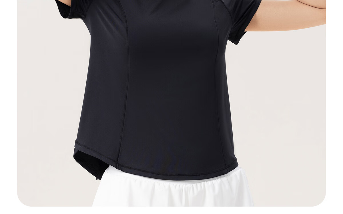 361° Women's Sports Fitness Yoga Top for Spring And Summer, Running Short-Sleeve T-Shirt, Stylish Quick-Dry Yoga Wear 20