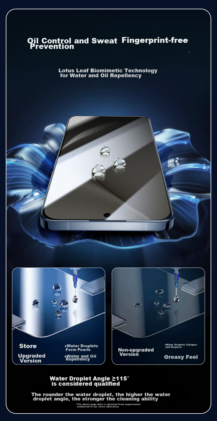 Kulefeng [Kunlun 28° Privacy Screen Protector] for Huawei Pura90pro Tempered Glass Film, Anti-Peeping P80/70 Phone Film, Privacy Protection Sticker, Full-Screen Coverage, High Definitio 10
