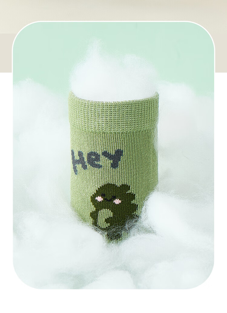 LangSha Children's Socks, Boys' Mid-Calf Cotton Socks for All Seasons, Comfortable Breathable Skin-Friendly Student Socks, 5 Pairs Per Pack 5