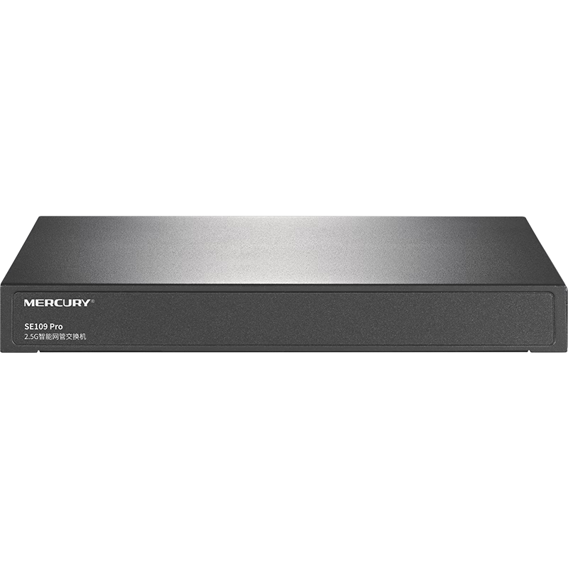 MERCURY 2.5G Intelligent Managed Switch, 8*2.5G + 10G Optical Port, VLAN Segmentation, Port Aggregation, Paired with NAS Optical Modem SE109 Pro