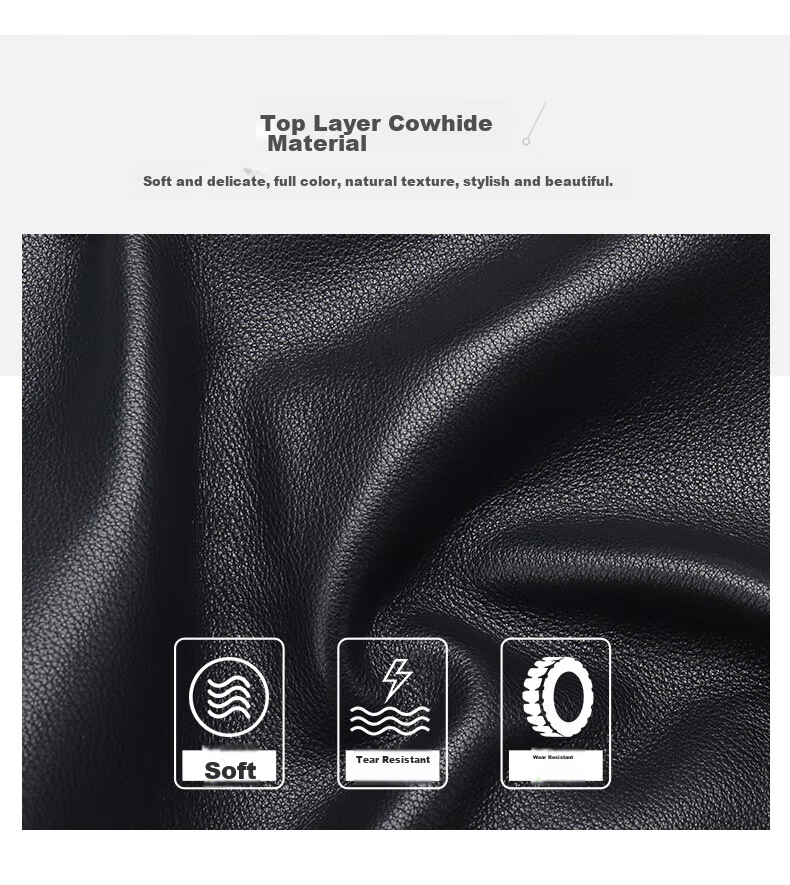 MEXICAN Men's Wallet, Genuine Top-Grain Leather, Multi-Card Slots, High-End Gift Box, Birthday Present for Men And Fathers 8