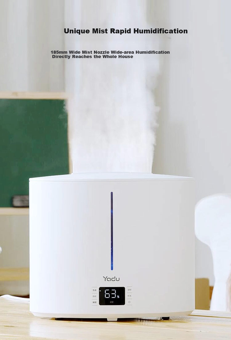 Yadu Humidifier, Rapid Moisturizing, Dual LED UV Sterilization, Top Water Filling Large Capacity, Bedroom Home Use, SC700-SK071 4
