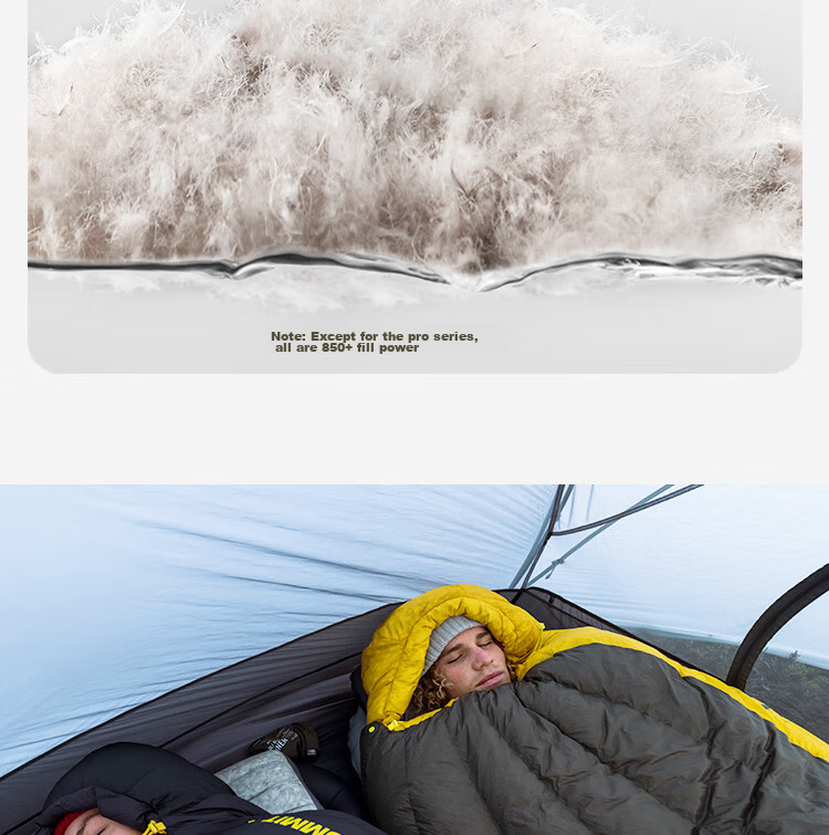SEA TO SUMMIT Outdoor Camping Adult Down Sleeping Bag, Single-Person Mummy-Style Goose Down Waterproof Sleeping Bag 9