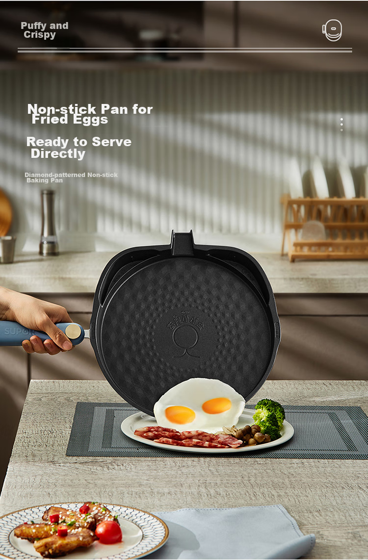SUPOR Electric Griddle, Removable Upper And Lower Plates for Cleaning, Household Double-Sided Heating Sandwich Maker, Breakfast Machine, Multifunctional Steam Frying And Baking Machine, Electric Pancake Maker, Touch Control Smart JD30RQ859 15