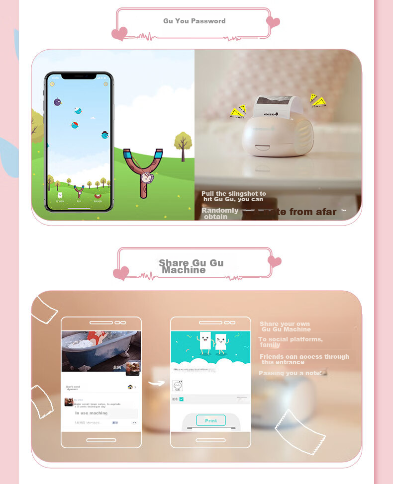 MEMOBIRD G2C Classic Gray Portable Error Correction Printer, Efficient Learning Journal Mini Thermal Printer, WIFI Connection, Christmas Gift, for Girlfriend, Long-Distance Relationship 15
