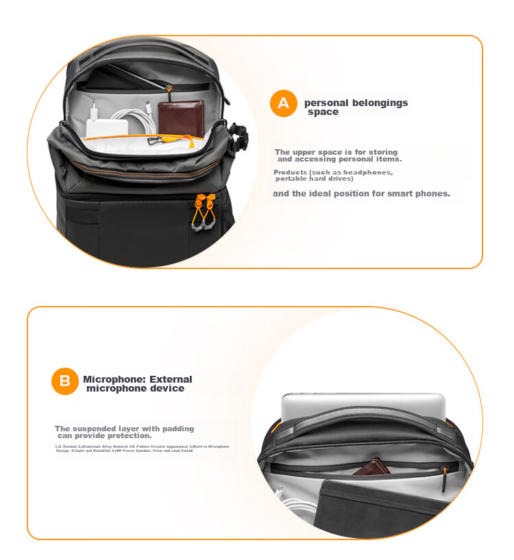 LOWEPRO Leshebao Camera Bag, Fastpack BP 250AW III Fengxingzhe, Professional DSLR And Mirrorless Outdoor Travel Rainproof Backpack Photography Bag, Black, LP37333-PWW 11