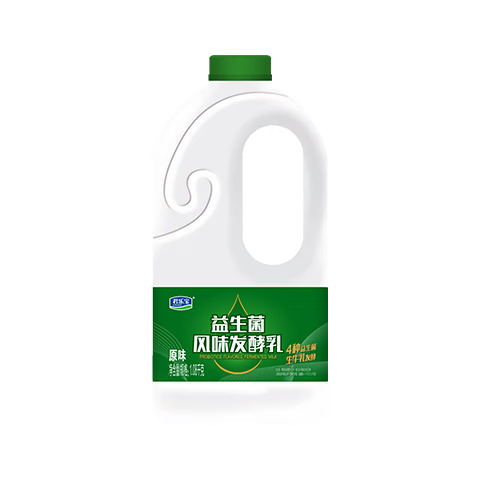 君乐宝 益生菌发酵乳 原味 1080g 低温生鲜酸奶 风味发酵乳