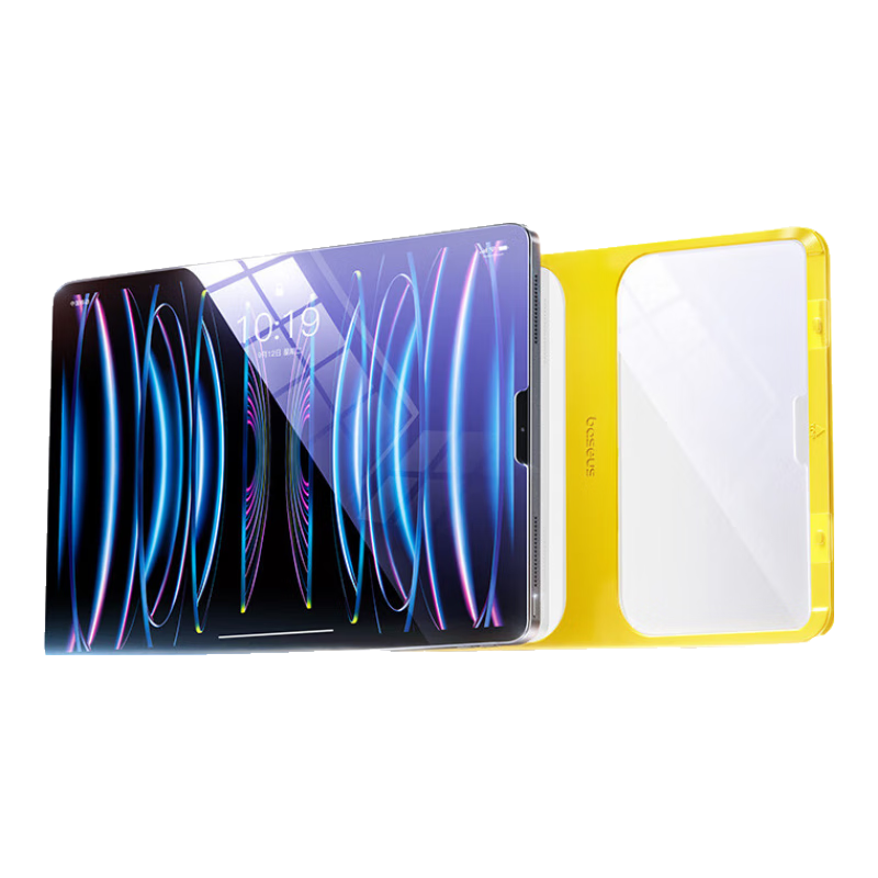 Baseus IPad Screen Protector [Ultra-Clear Ceramic, Anti-Scratch, Shockproof, Bend-Resistant] with Dust-Free Application Kit, Compatible with IPad Pro/Air4/5 - 10.9/11 Inch