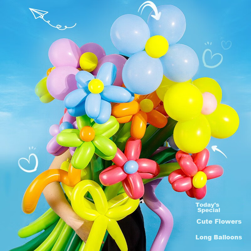 Jidukongjian Balloon Graduation Photo Props, Decorative Birthday Gift Bouquet Balloons, Proposal Confession Props, Birthday Scene Setup