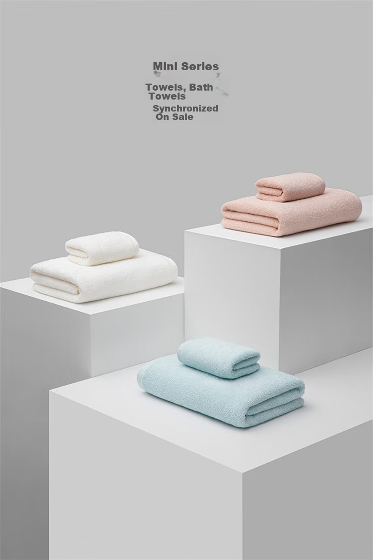 A-Life Children's Towels, Set of 5, Xinjiang Long-Staple Cotton, Soft Face And Bath Towels for Home Use, Absorbent Large Face Towels for Washing 15