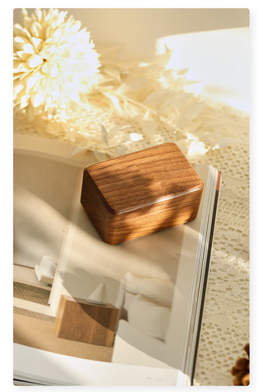 Fanyejia Vintage Jewelry Storage Box, High-Quality Cork, Compact And Portable, for Travel Earrings, Rings, Bracelets, Accessories, 520 Gift 10