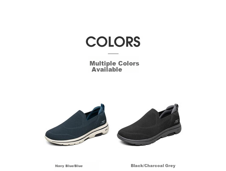 Skechers Slip-On Men's Shoes, Lightweight Breathable Mesh Walking Shoes, New Spring And Autumn 2025 Collection, Comfortable Shock-Absorbing Soft-Soled Casual Shoes 2
