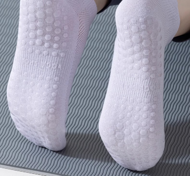 LangSha Professional Yoga Socks for Women, Non-Slip Pilates Socks for Beginners, Specialized Floor Exercise And Dance Socks 27